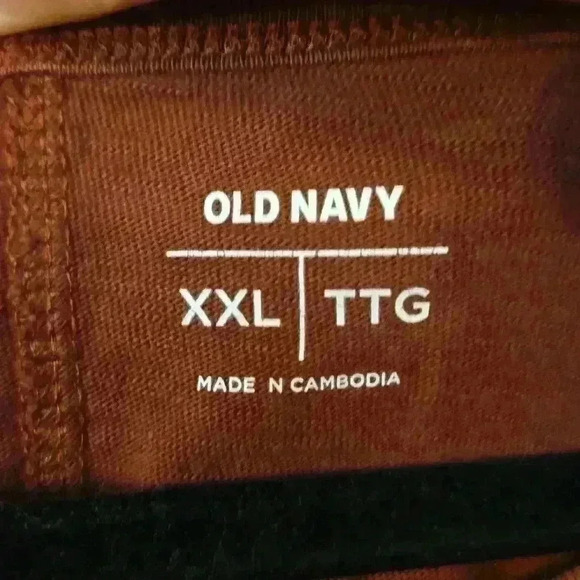 Rust Colored Picket Tee - Picture 4 of 6